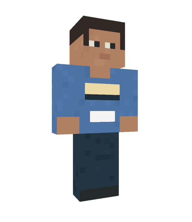 Original sample Minecraft character