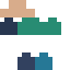 Color-coded Classic skin template